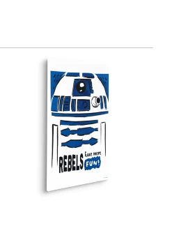 Παιδικός Καμβάς Into Wonderland Star Wars R2D2 More Fun KR181-S 40x60 Komar