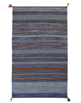 Χαλί Χειροποίητο 100% Βαμβακερό Antique Kilim New Plan 5090 Grey