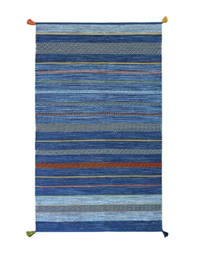 Χαλί Χειροποίητο 100% Βαμβακερό Antique Kilim New Plan 7070 Blue