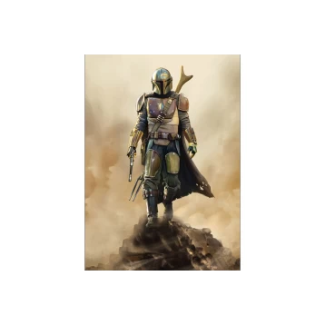 Φωτοταπετσαρία Τοίχου Into Wonderland Star Wars The Mandalorian The Hunter DX4-086 Komar