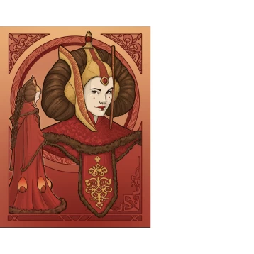 Παιδική Αφίσα Into Wonderland Star Wars Queen Padmé Amidala WB-SW-038 Komar