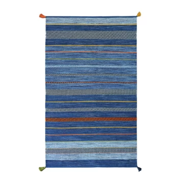 Χαλί Χειροποίητο 100% Βαμβακερό Antique Kilim New Plan 7070 Blue